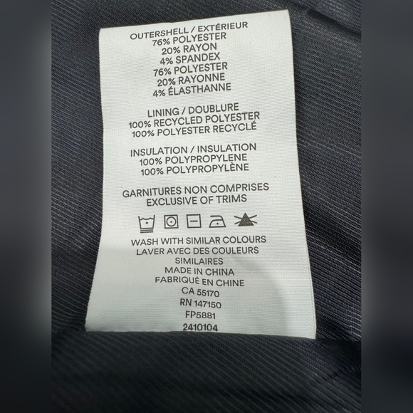 Frank And Oak - The Mackenzie Insulated Cocoon Coat Size Small - Picture 5 of 8